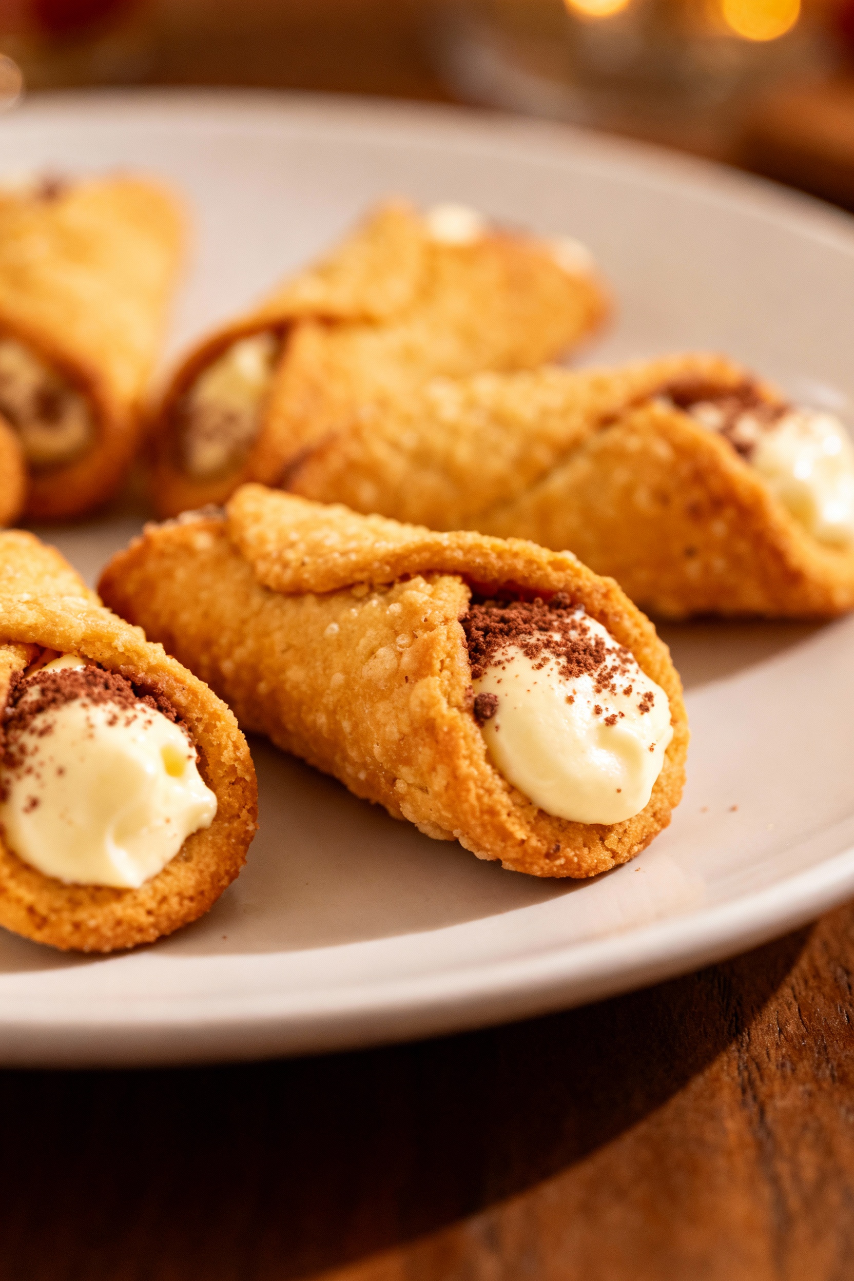 Final Cannoli Cookies dish ready to serve Cannoli Cookies final dish