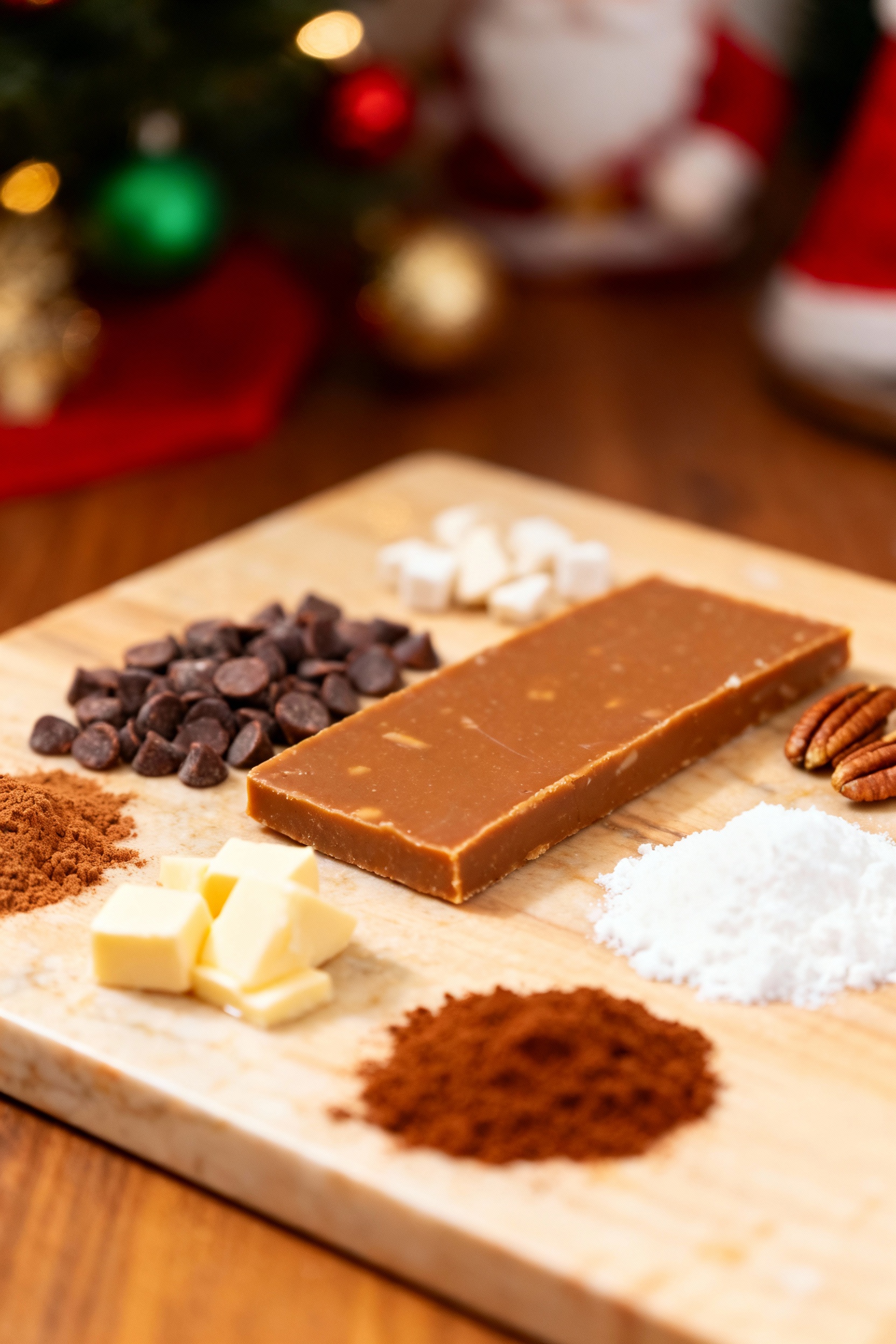 Key ingredients for Classic Christmas Toffee recipe Classic Christmas Toffee ingredients