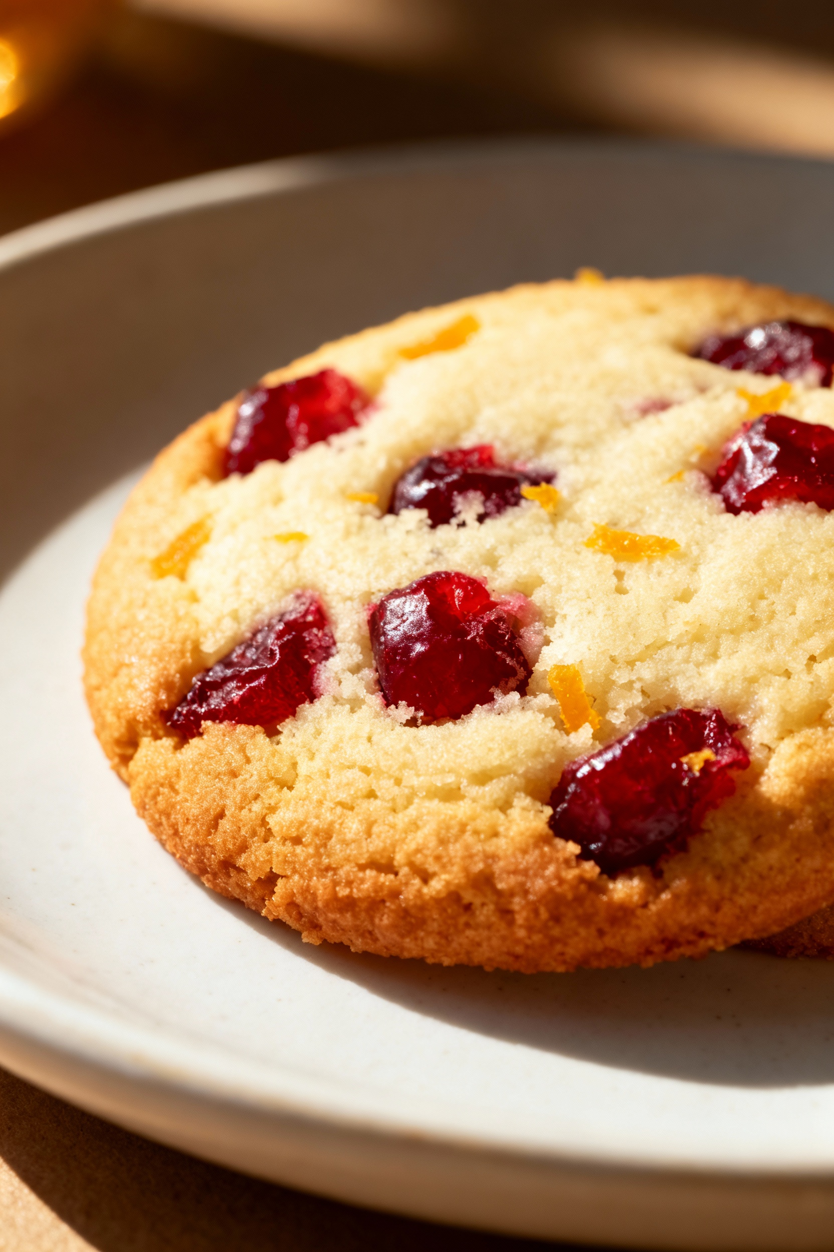 Cranberry Orange Cake Mix Cookies - Serving