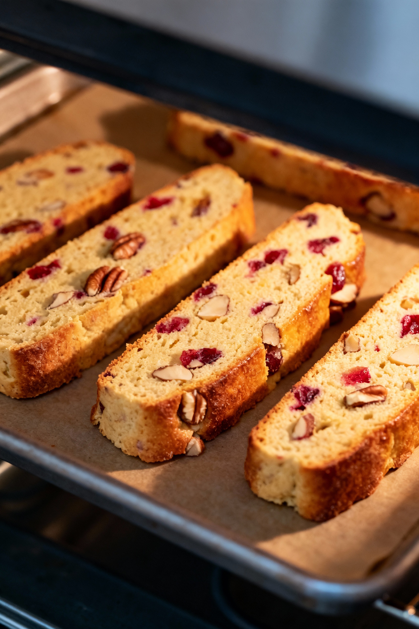 Cranberry Pecan Orange Biscotti - Steps