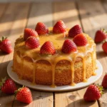 Berry-Spice Strawberry Cake - Feature