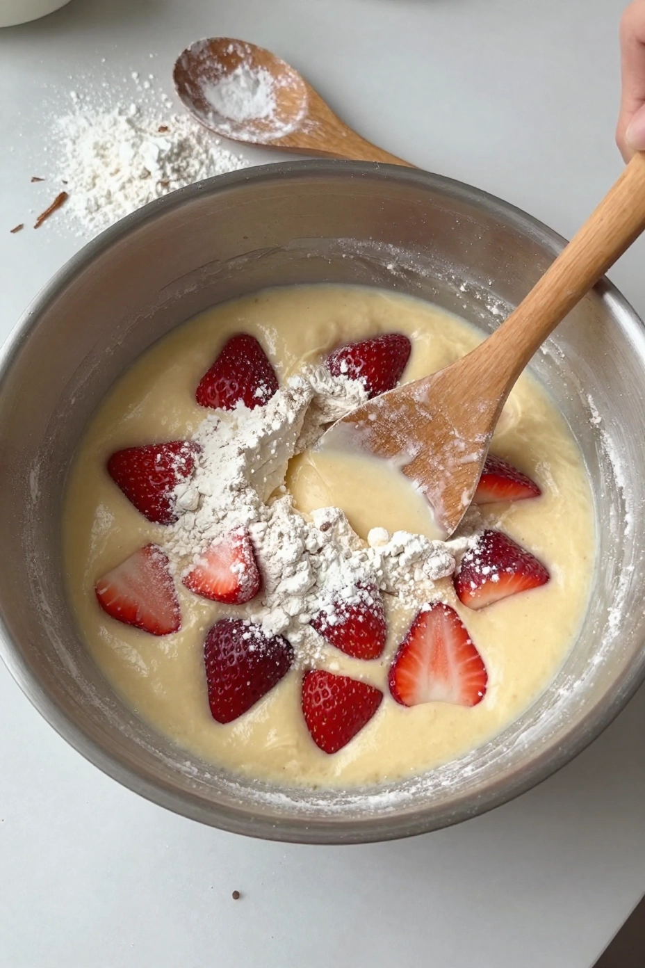 Berry-Spice Strawberry Cake - Steps
