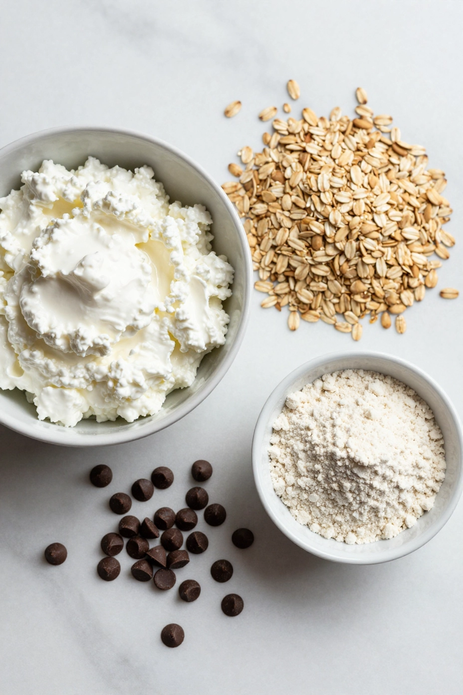 Cottage Cheese Protein Cookies - Ingredients