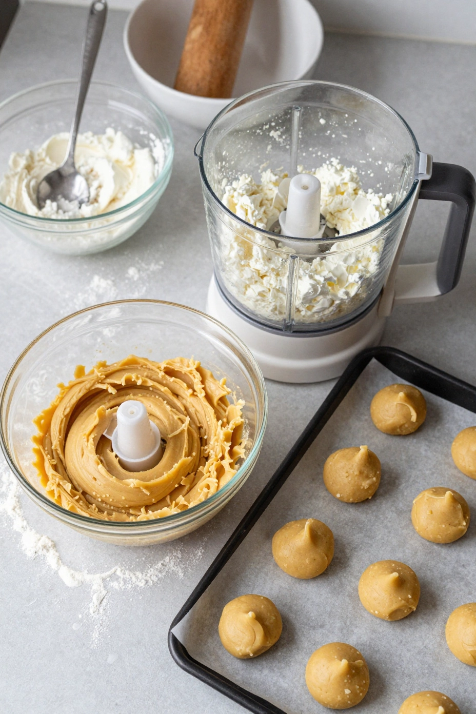 Cottage Cheese Protein Cookies - Steps