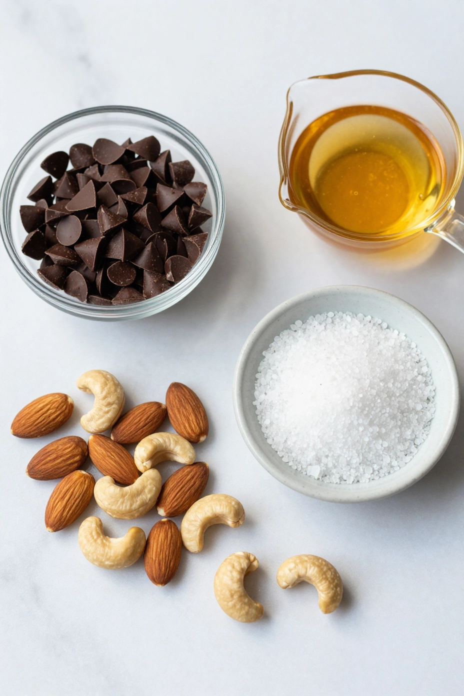 Dark Chocolate Sea Salt Nut Bars - Ingredients