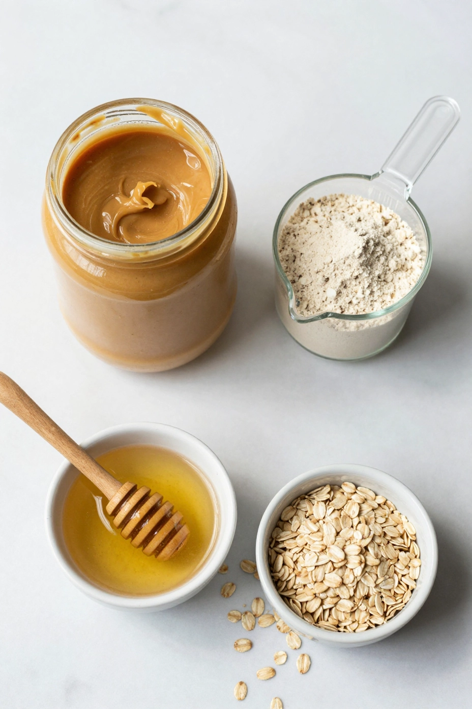 No-Bake Protein Energy Balls - Ingredients