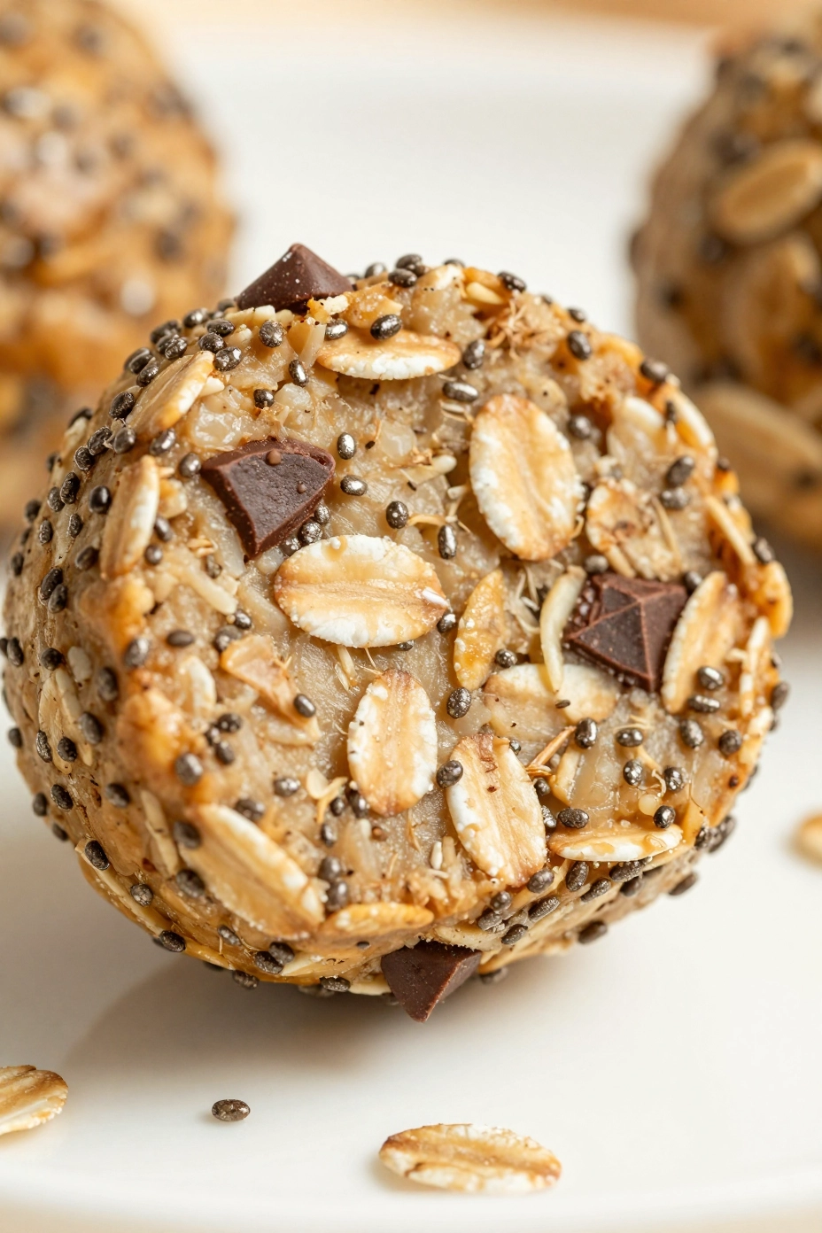 No-Bake Protein Energy Balls - Serving
