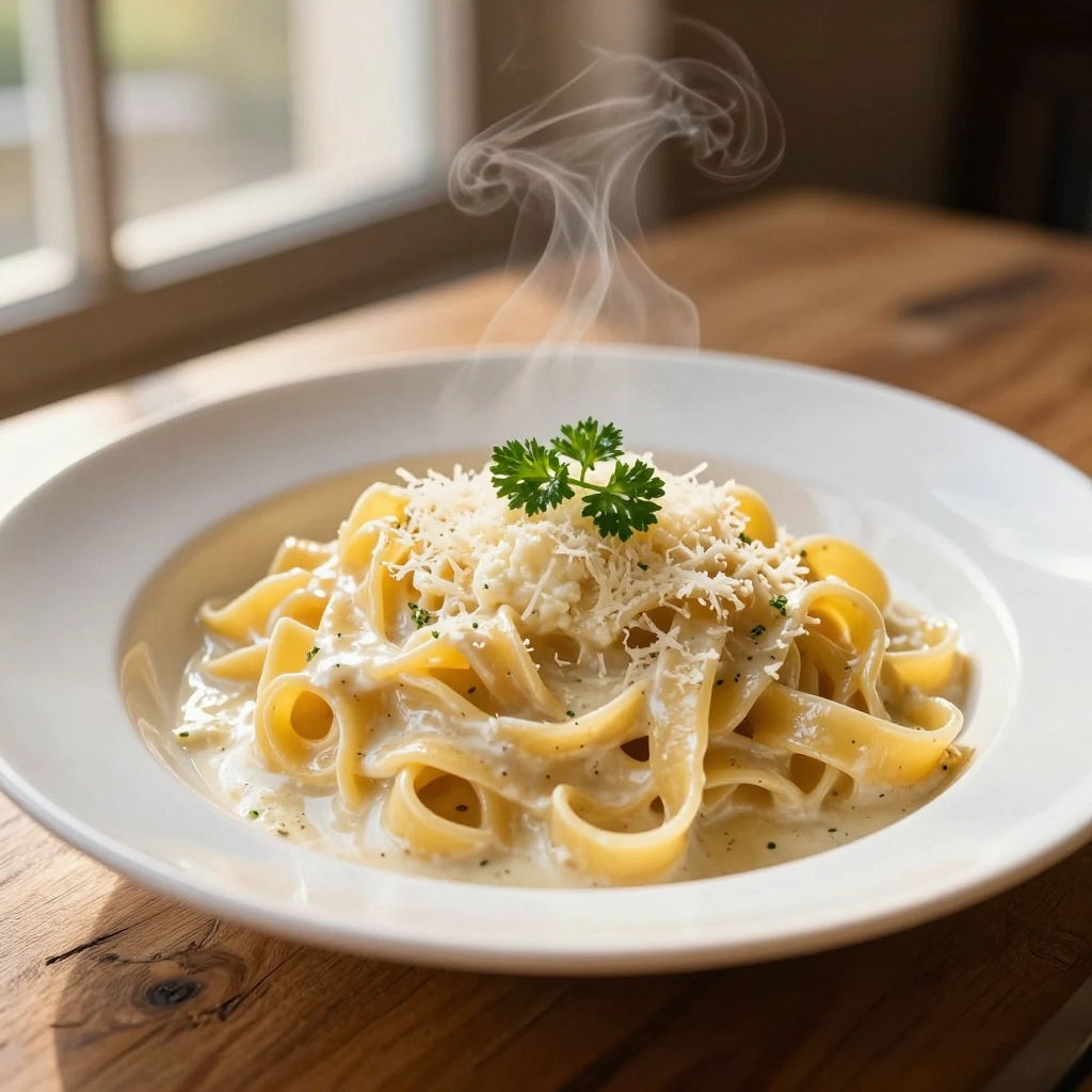 Creamy Alfredo Pasta with Ricotta Cheese – Easy Recipe