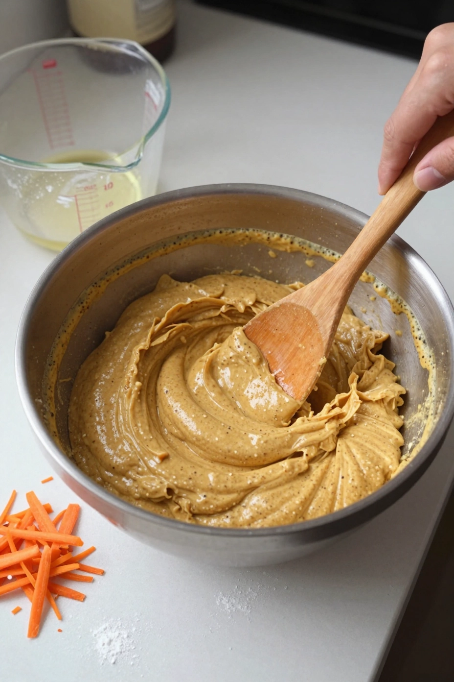 Dairy Free Carrot Cake Loaf - Steps