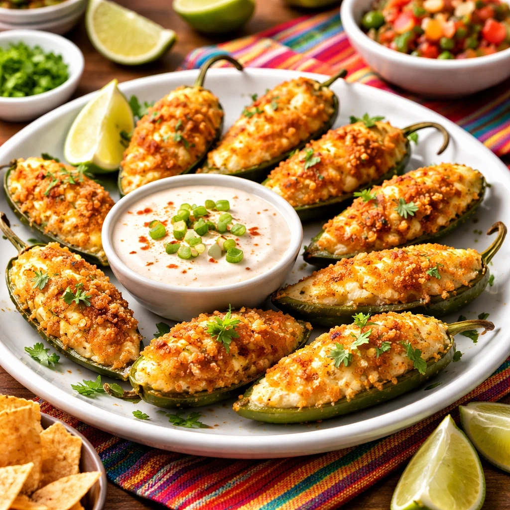 Jalapeño Poppers for Cinco de Mayo – Crispy, Creamy, and Crowd-Pleasing