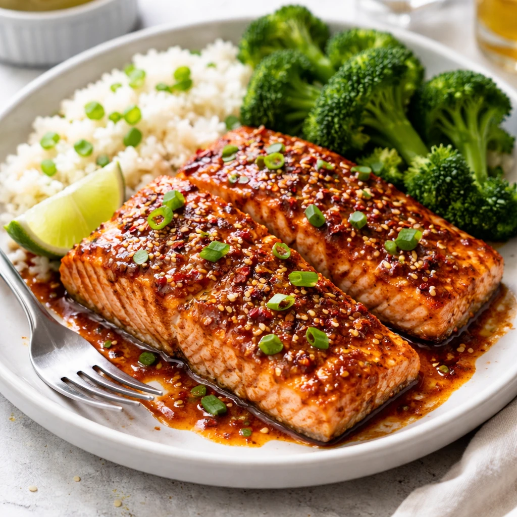Cajun Salmon With Firecracker Sauce – Bold, Spicy, and Weeknight Easy